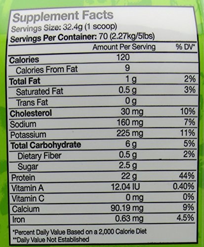 Arnold Schwarzenegger Series Iron Whey Protein Ultra Micro Filtered Protein (Vanilla, 2270g) thumbnail