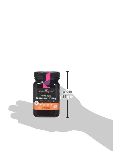 Wedderspoon 100% RAW Manuka Honey Active 16+ 500g thumbnail