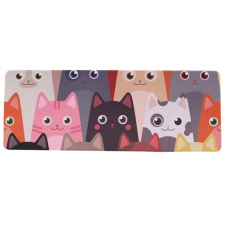 Pet Gaming Mouse Pad  Extended Mouse Pad  XXL Large Big Computer Keyboard Mouse Mat Desk Pad with Non-Slip Base and Stitched Edge for Home Office Gami