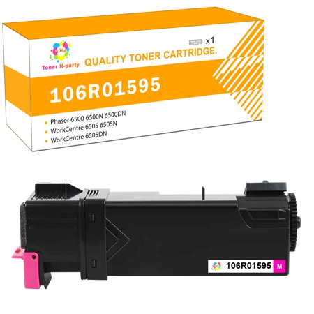 Toner H-Party 1-Pack Compatible Toner Cartridge Replacement for Xerox 106R01595 for Use with Phaser 6500 6500N 6500DN  WorkCentre 6505 6505N 6505D Pri