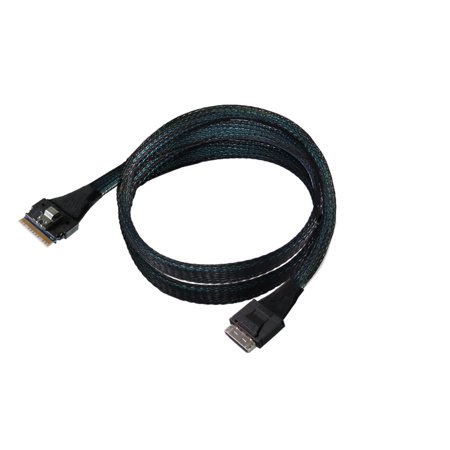 PCIe Gen 4 SlimSAS (SFF-8654) 8i to OCulink (SFF-8611) 8i Cable