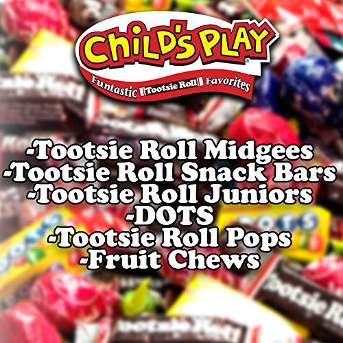 Tootsie Roll Child's Play Favorites, Funtastic Candy Variety Mix Bag, Peanut Free, Gluten Free, 5 Pounds thumbnail