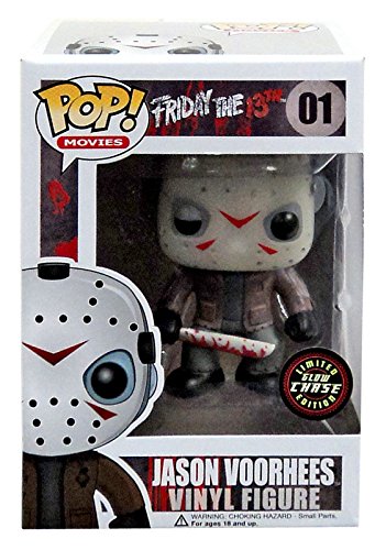 Funko POP Movies: Friday the 13th Jason Voorhees Vinyl Figure Limited Edition Chase Glow-in-the-Dark