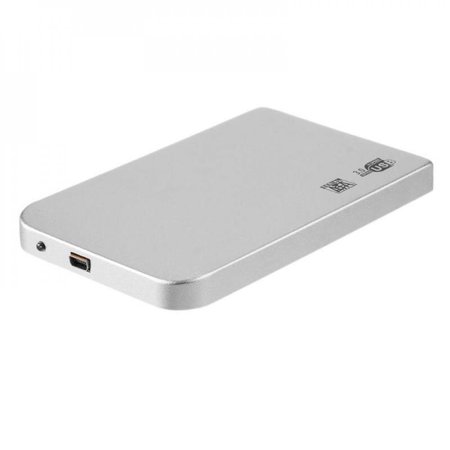 MEROTABLE 2.5-inch Aluminum Alloy Ultra-thin USB3.0 Hard Disk Box  Supports 3TB SATA Hard Disk Box a
