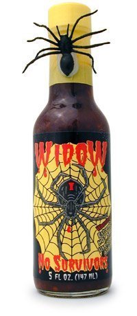 Widow - No Survivors Hot Sauce, Bottle, 5 Fl Oz by Sauce Crafters