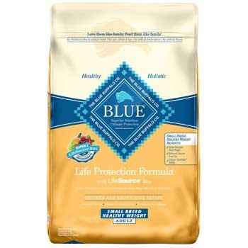 Blue Buffalo Life Protection Healthy Weight Natural Chicken  Brown Rice Recipe Small Breed Adult Dry Dog Food - 30 Lb Bag (2 X 15 Lb Bag)