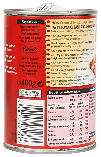 Heinz Classic Cream of Tomato Soup (400g) thumbnail