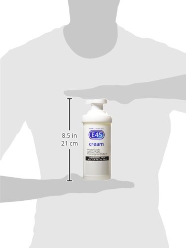 E45 Cream Pump 500g Relief For Dry Skin Conditions Psoriasis Eczema