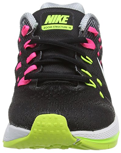 Nike Air Zoom Structure 19, Women Competition Running Shoes, Black (Black/White/Pink Blast/Dark Purple Dust), 5 UK (38 1/2 EU) thumbnail