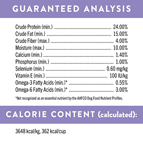 NUTRO ULTRA Adult High Protein Natural Dry Dog Food with a Trio of Proteins from Chicken, Lamb and Salmon, 15 Lb. Bag thumbnail