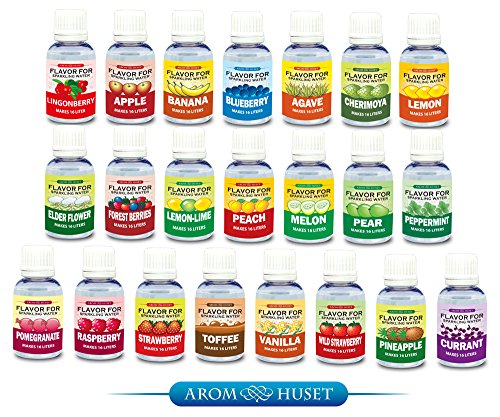 Aromhuset 32 Ml Sugar Free Sparkling Water Flavor - Blueberry