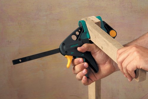Wolfcraft 3456000 EHZ PRO One-Handed Clamp Span: 150mm Nosing: 65mm thumbnail