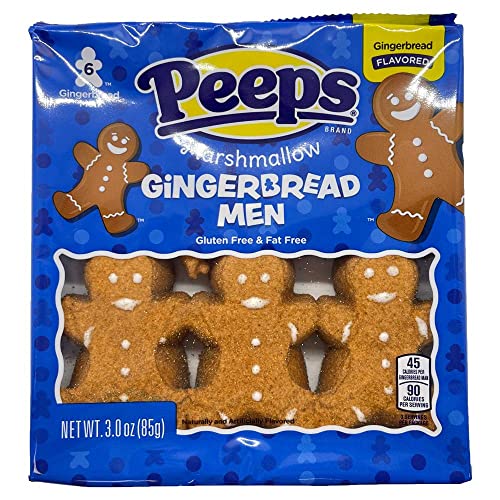 Peeps Brand Marshmallow Gingerbread Men 