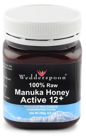 Wedderspoon 100% RAW Manuka Honey KFactor 12 250g