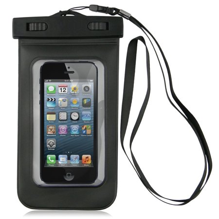 Importer520 Black PX8 Certified to 100 Feet Universal Waterproof Snowproof Cover Case for HTC Windows Phone 8X HTC 6990 HTC Zenith (at & T  T-Mobile  