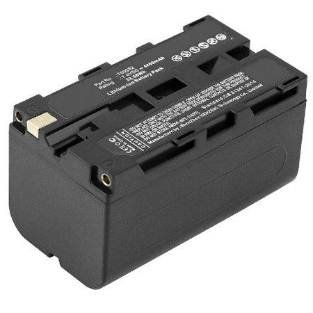 Synergy Digital Equipment Battery  Compatible with TSI AeroTrak 9306 Equipment  (Li-ion  7.4V  4400mAh) Ultra High Capacity  Replacement for TSI 70003