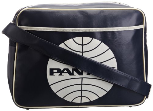 Logoshirt Unisex-Adult Pan AM Fake Landscape Messenger Bag Medium Blue 128-0516-075 thumbnail