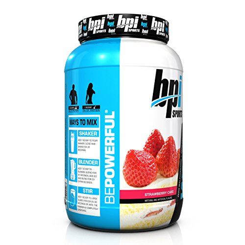 BPI Sports Whey-HD Ultra Premium Whey Protein Powder, Strawberry Cake, 2 Pound thumbnail