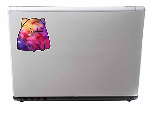 2 X 10cm/100mm Interstellar Cat Vinyl Sticker Decal Laptop Car Travel Luggage Label Tag #9657