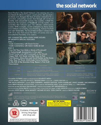 The Social Network (Blu-ray) thumbnail