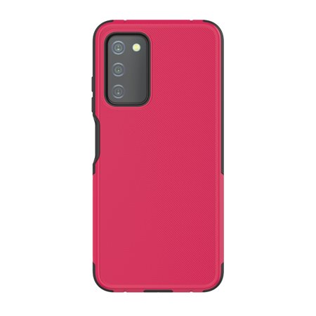 Photo 1 of  Onn. Slim Rugged Phone Case Samsung Galaxy A03s - Red 
