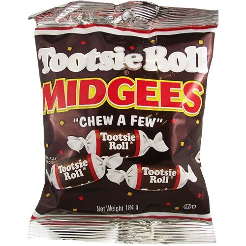 Tootsie Roll Huge American Candy Selection Gift Box - 4 Bars & 1 Bag of Midgees - the Perfect Gift from UKPD - BBE JAN 2017 thumbnail