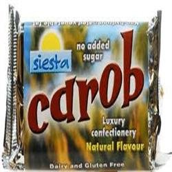 Siesta Natural Carob Luxury Confectionery