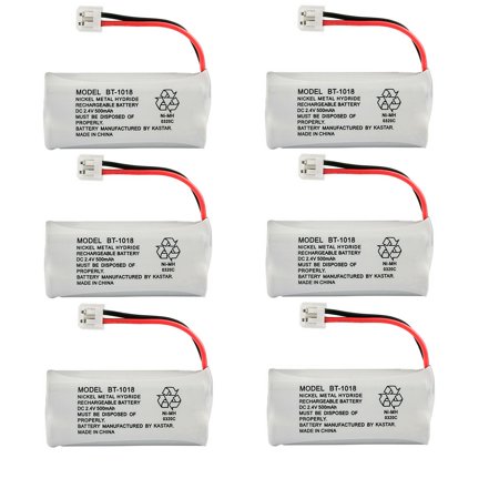 Kastar 6-Pack Battery Replacement for 6204 6205 6209 6211 6215 6219 6221 6222 6225 6226 6228 6229 6245 6301 6321 6322 8013260000 80-1326-00-00 8013300