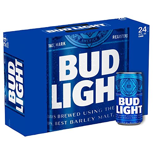 US Beer - 14 Varieties - 24 Cans / Bottles - Anheuser-Bush Bud Light Lime Coors Michelob Ultra Miller Genuine Draft High Life Milwaukee Best Pabst Blu