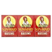 Sun Maid California Raisins 6 X 42.5G