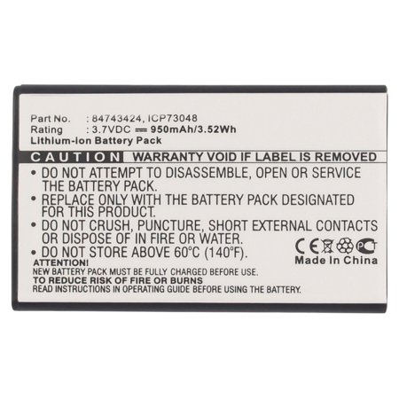 Synergy Digital Cordless Phone Battery  Works with SPECTRALINK 7540 Cordless Phone  (Li-Ion  3.7V  950 MAh) Ultra High Capacity  Compatible with AGFEO