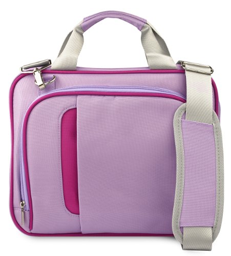 Acer Aspire 15.6 Inch Laptop Pin Carrying Case for Acer Aspire AS5734Z-4725 AS5532-5509 Acer EX5635-6897 (Purple-Pink) + SumacLife TM Wisdom Courage W thumbnail