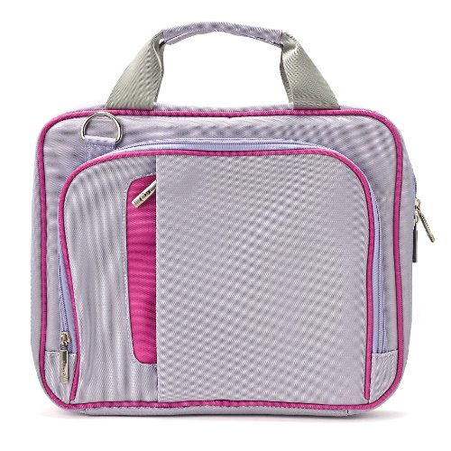 Acer Aspire 15.6 Inch Laptop Pin Carrying Case for Acer Aspire AS5734Z-4725 AS5532-5509 Acer EX5635-6897 (Purple-Pink) + SumacLife TM Wisdom Courage W thumbnail