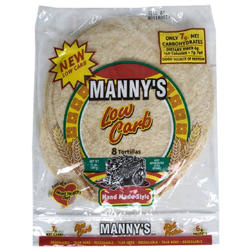 Chi-Chi's Low Carb Flour Tortilla, 8-Count Packages (Pack of 6)