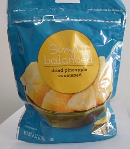 Dried Pineapple Sweetened - 6oz - Simply Balanced Image