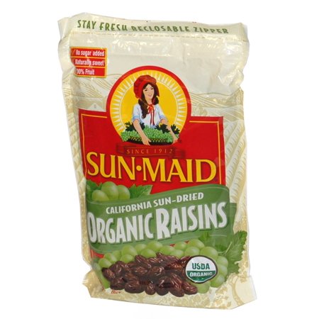 SunMaid California Sun-Dried Organic Raisins 32 Ounces