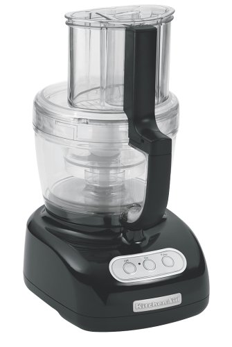 KitchenAid KFPW760OB 700-Watt 12-Cup Food Processor, Onyx Black thumbnail