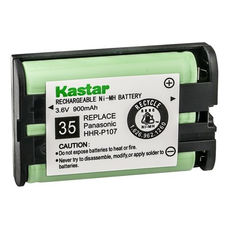 Kastar 1-Pack HHR-P107 Battery Replacement for Panasonic KX-3032 KX3032 KX-3034 KX3034 KX-6022 KX6022 KX-6023 KX6023 KX-6051 KX6051 KX-6053 KX6053 KX-