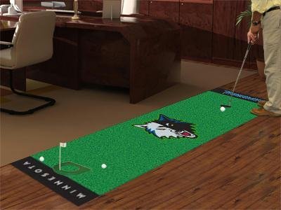 Fanmats Minnesota Timberwolves Putting Green Runner