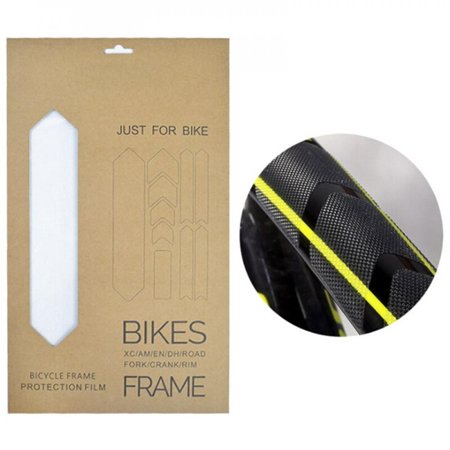 Sonbest Cycling Bicycle Frame Protector Stickers Scratch-Resistant Sticker Kit Road Mountain Bike Guard Frame Cover Bike Accessories