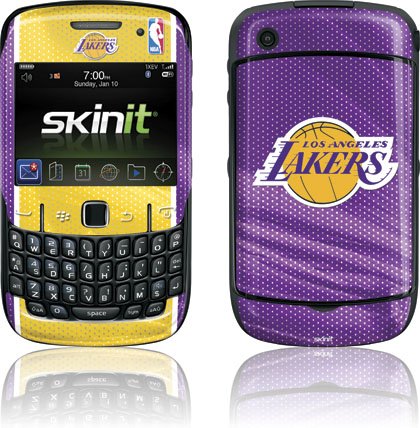 NBA - Los Angeles Lakers - Los Angeles Lakers Home Jersey - BlackBerry Curve 8530 - Skinit Skin