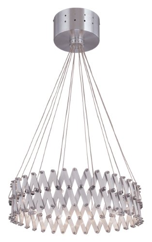Eurofase 14836-015 Pantheon 12-Light Pendant, Aluminum