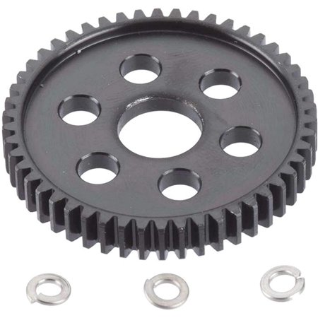 Robinson Racing 7950 Slash/Stampede 4x4 Hard Black 50 T Steel Spur Only 32P  Accepts Telemetry