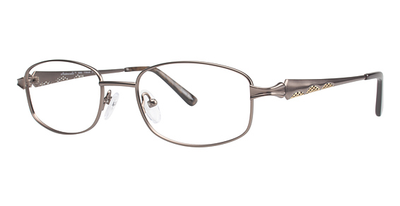 MADEMOISELLE MM 9253 Eyeglasses, SEMI.MAT.DK.BROWN