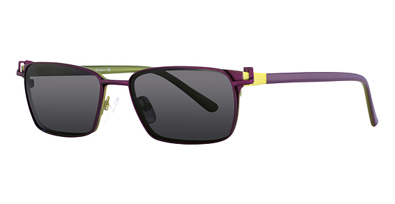 AIRMAG a 6317 Sunglasses, Violet/Olive