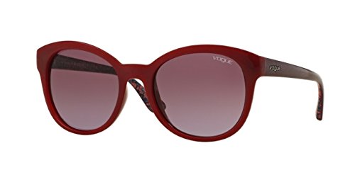 W-SG-4890 53-19-140 Mm 2795S 2340-8H Liu Shishi Sunglass for Womens - Red Top & Red Top