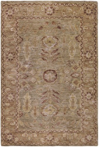 Surya SCR-5104 Scarborough Natural Fibers Area Rug, 8-Feet by 11-Feet, Wine