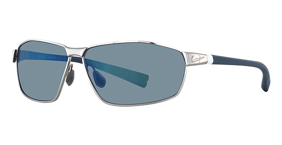 Nike Stride EV 0708 Eyeglasses, Chrome/Squadron Blue