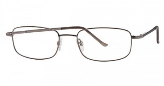 Stetson XL 6 Eyeglasses, Shiny Gunmetal