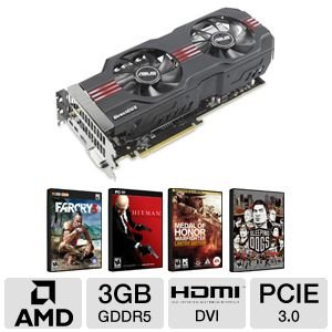 Asus Radeon HD 7950 3GB GDDR5 PCIe 3.0 Bundle thumbnail